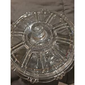 VINTAGE, KIG INDONESIA CANDY DISH WITH LID